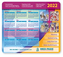 Fabric Calendar Mouse Pad
