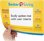 Ultra Thin Insert Counter mat