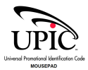 Universal Promotional Identification Code: MOUSEPAD