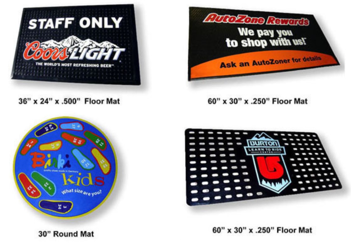 Floor Graphics, Floor Mats, Floor Signage, Floor Clings