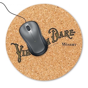 Round Cork Mouse Pad