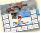 Photo Calendar Mouse Pad