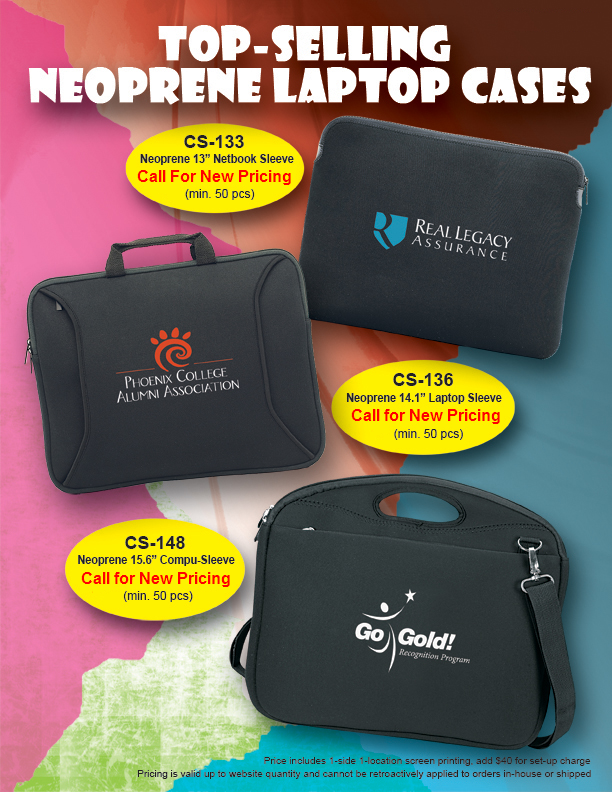 Neoprene Laptop Computer Cases and Sleeves