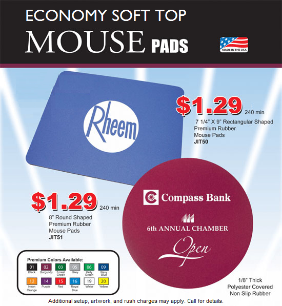Economy Fabric Mouse Pad
